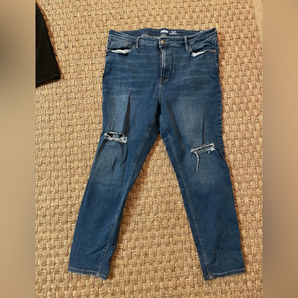 old navy rockstar skinny jeans